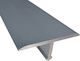 T-Form Streifen 25mm Silber Matt 0.9m Verschiedene Bodenteile