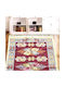 Kotonia Home Χαλί Ορθογώνιο Μπορντό 60x90cm