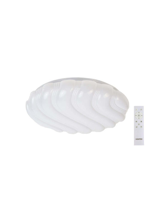 Lightex Deckenleuchte montieren mit Integrierter LED und Fernbedienung