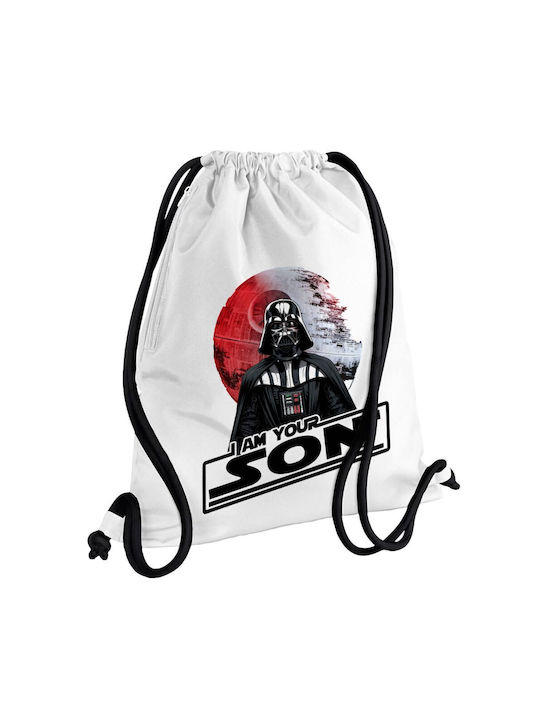 Star Wars I Am Your Son Backpack Gymbag White P...