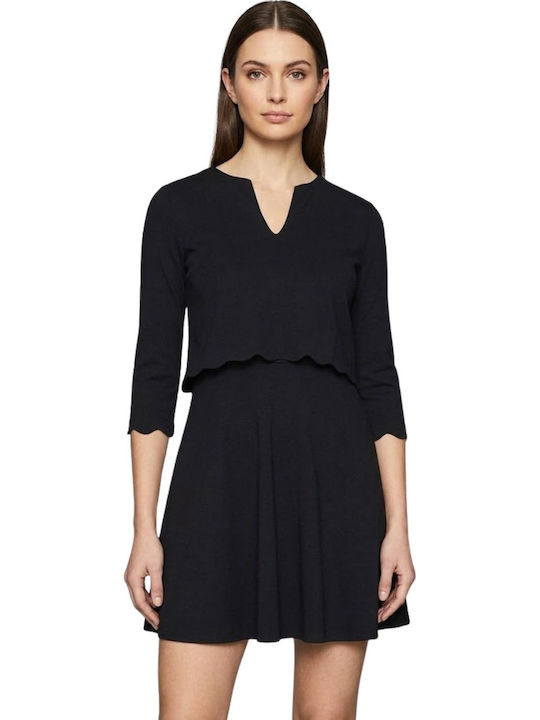 Damenkleid Naf Naf Klucell Schwarz Mini Klassisch XXS