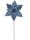 Weihnachtskranz Dekoration Alexandrinischer Blauer