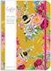 Lola Design Notizbuch 100 Blätter mit Gummiband Gelb