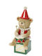 Weihnachtsfigur Bär