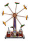 Christmas Illuminated Decorative Ferris Wheel with Music and Motion 48x36x19cm