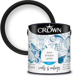 Interior Paint Crown Brilliant White 2.5l