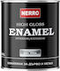 Enamel Paint Wood Metal Ral 9006 Silver 0.650 L Nerro