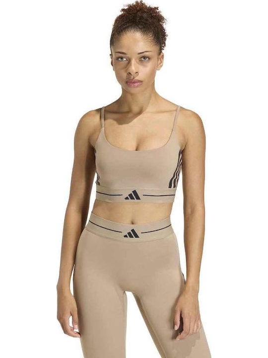 Women's Athletic Sports Bra Brown