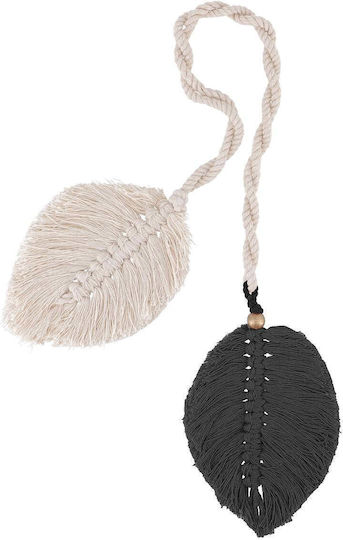 Wooden Black Tie-Back