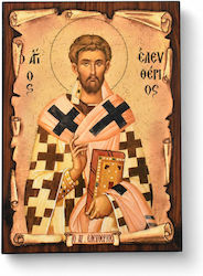 Handmade Saint Eleftherios Icon Papyrus 19x26cm Handmade Saint Eleftherios Icon Papyrus 19x26cm