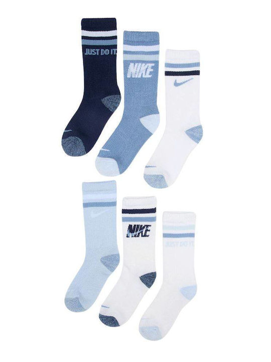 Nike Kids' Socks Blue 6 Pairs