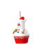 Χριστουγεννιάτικο Στολίδι Cupcake Xmas