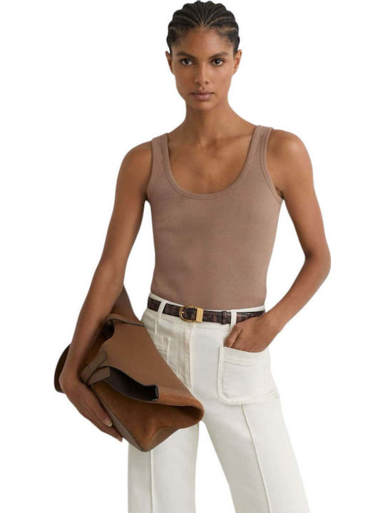 Reiss Women's Brown Blouse