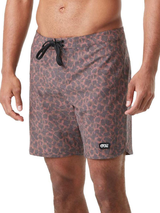 Men's Swimwear Shorts Black With Patterns