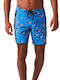 Men's Swimwear Bermuda Black with Patterns