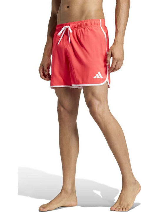 adidas Ανδρικό Μαγιό Σορτς Κόκκινο με Σχέδια