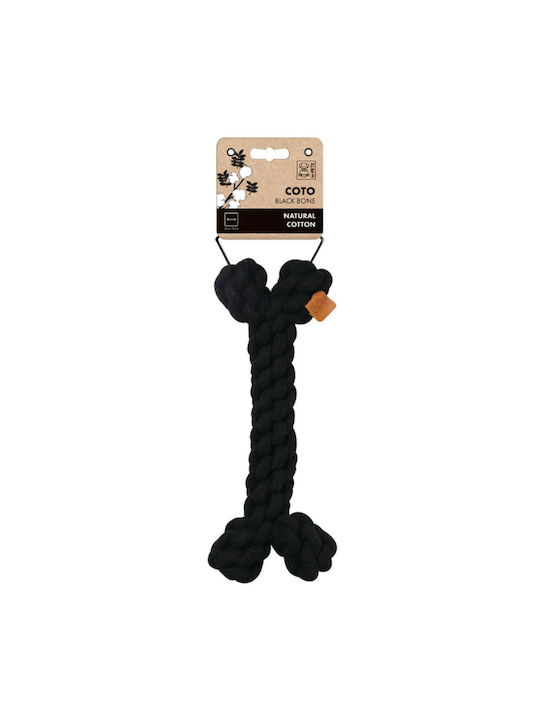 M-Pets Παιχνίδι Κόκκαλο Σκύλου 30εκ. Μαύρο 1τμχ