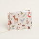Beauty Home Baptism Guest Book Forest Wooden Animals Side
