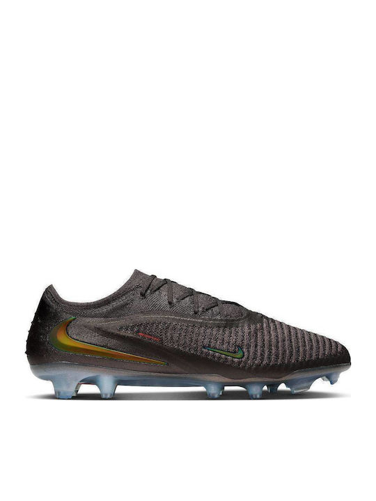 Nike Phantom 6 Low Elite FG Ποδοσφαιρικά Παπούτσια με Τάπες Γκρι