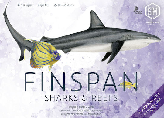 Επέκταση Παιχνιδιού Finspan: Sharks & Reefs για 1-5 Παίκτες 10+ Ετών STM_STM873 (EN) Stonemaier Games