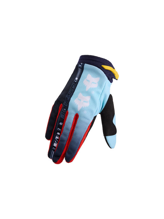 Fox Kids Cycling Gloves Turquoise