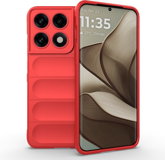 SSCase Red Silicone Back Cover (Motorola Edge 70 Pro)