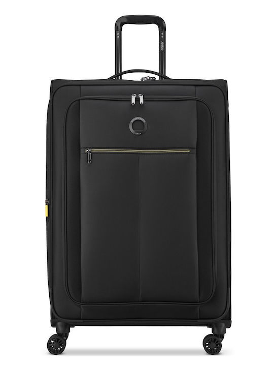 Delsey Dita Large Travel Suitcase Black Height 79cm