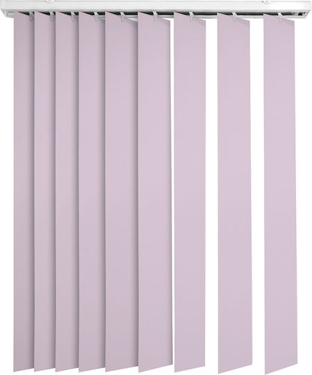 BetterHome Roller Blinds 627030 Partial Blackout Pink Width 140 Height 120 cm MHB-7010-30-Vertical-140x120