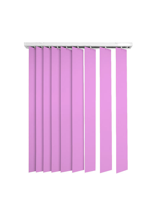 BetterHome Roller Blinds 627041 Partial Blackout Pink Width 180 Height 160 cm MHB-7010-41-Vertical-180x160