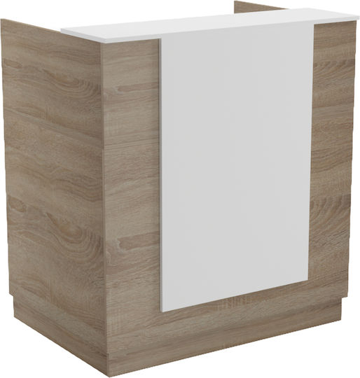 HomeMarkt Επαγγελματικό Γραφείο Υποδοχής Π100xΒ70xΥ110cm