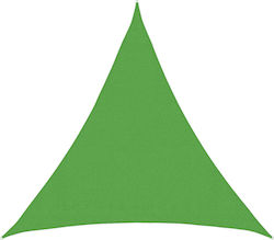 vidaXL Triangle Shade Sail Green 2m