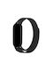 Sonique Curea Din Oțel Inoxidabil Negru Smart Band 8 / Smart Band 9 / Smart Band 10