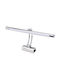 Horoz Electric Bathroom/Panel Wall Lamp with Integrated LED and Natural White Light Silver