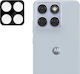 Techwave Full Cover Camera Protection Tempered Glass Black for Motorola Edge 70 Fusion