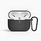 Etteri Калъф Силиконов С Кука В Черен Цвят За Apple AirPods Pro 3