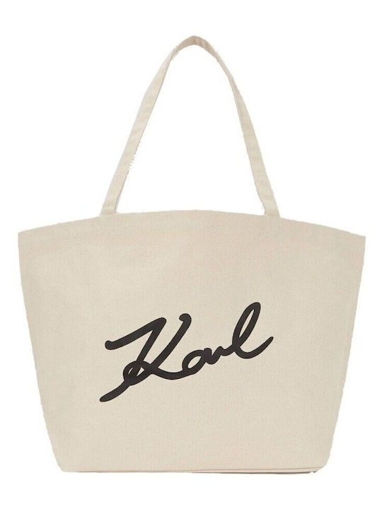 Signature Fabric Women's Shopper Bag Beige