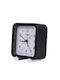 Avizar Analoge Quarz Stille Tischuhr Minimalistisches Design Schwarze