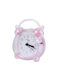 Avizar Analog Quartz Desk Alarm Clock Bedroom Twin Bell Light Pink
