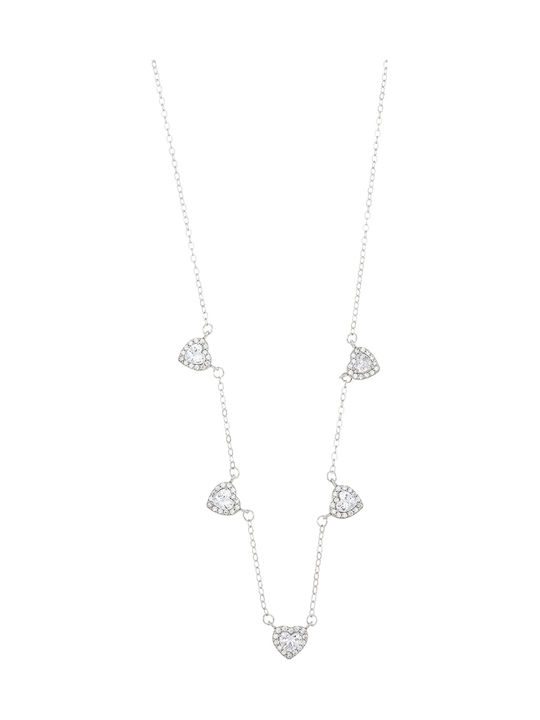 Breeze Colier din Argint cu Zircon