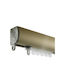 BetterHome Heavy Duty One-Way Curtain Track with Aluminum Mechanism in Bronze Colour 160cm MHB-521014-160