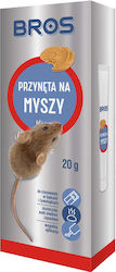 Capcane pentru Șoareci Cu Momeală 20gr Bros