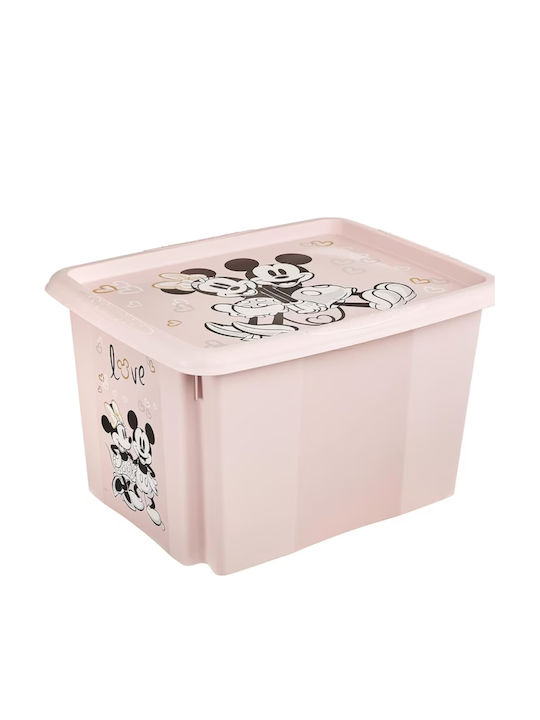 Keeeper Cutie De Depozitare Pentru Copii Din Plastic Roz 55.5x40x30cm
