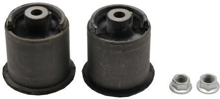 Metal-Elastic Ring Rear Suspension Octavia Fabia Vw 69mm Set 2 Pieces + Nuts 1j0501541d