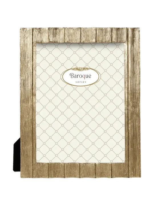 Plastic Photo Frame with Rose Gold Frame