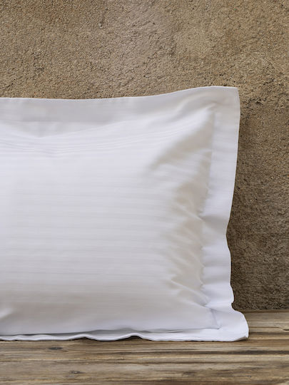 Nima Set Pillowcases Oxford White 52x73cm