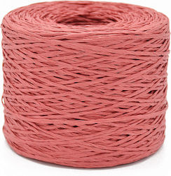 Natural Raffia Yarn Waxed Washed 200gr Bobbin R...