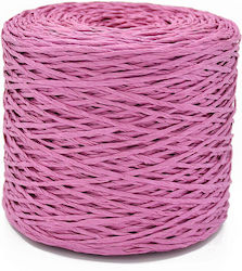 Natural Raffia Yarn Waxed Washed 200gr Bobbin L...