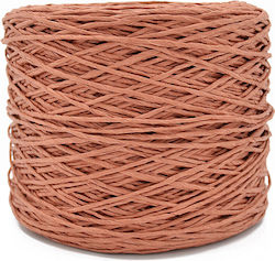 Natural Raffia Yarn Waxed Washed 200gr Bobbin R...