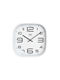 Tr283684 Wall Clock Plastic White 30x30cm