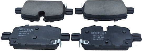 Brake Pads Chevrolet Rear Silverado 19 85140320